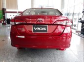 Bán ô tô Toyota Vios đời 2019, màu đỏ