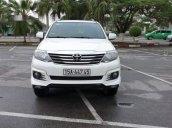 Bán Toyota Fortuner TRD Sportivo đời 2015, màu trắng chính chủ 