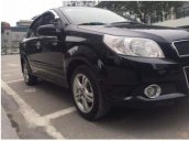 Bán xe Chevrolet Aveo MT đời 2017, màu đen chính chủ