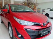 Bán Toyota Vios G năm 2019, màu đỏ, giá chỉ 531tr