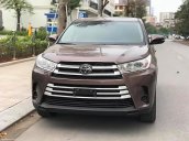 Bán Toyota Highlander LE 2.7 đời 2017, màu nâu, nhập khẩu nguyên chiếc