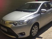 Cần bán gấp Toyota Vios 1.5E 2014, màu bạc, chính chủ