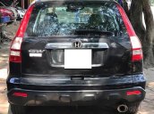Cần bán Honda CRV 2.4 AT sản xuất 2009, màu đen, biển Hà Nội tên tư nhân, nội thất nguyên bản