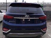 Bán Hyundai Santa Fe 2.4L HTRAC đời 2019, màu xanh lam