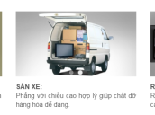 Bán xe Blind Van chạy nội thành 24/24 không cấm tải