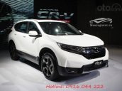 Honda CR-V 1.5L nhập Thái Lan, xe đủ bản, đủ màu, giao ngay, siêu khuyến mại đầu xuân, hỗ trợ ngân hàng 80% giá xe