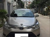 Bán Toyota Vios E 2017, đăng ký T6/2017, màu vàng cát