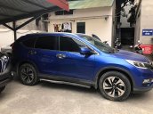 Bán Honda CRV 2.4AT 2015 bản full, màu xanh cực chất