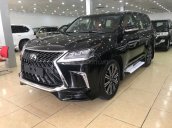 Viet Auto có Lexus LX570 MBS 4 ghế Vip 2019, màu đen, nội thất nâu da bò. Giao ngay, LH 0904927272