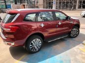 Bán Ford Everest 2.0 Biturbo sản xuất 2018, màu đỏ, nhập khẩu