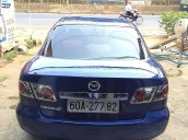 Bán xe Mazda 6 năm sản xuất 2003, màu xanh lam như mới 