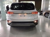 Bán Hyundai Santa Fe 2.2L HTRAC đời 2019, màu trắng