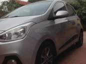 Bán Hyundai Grand i10 1.0 AT năm 2015, màu bạc, nhập khẩu nguyên chiếc 