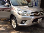 Cần bán xe Toyota Hilux 2016 4x4 MT 2016, màu bạc, xe nhập