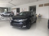 Bán Honda CR V năm 2019, màu đen, nhập khẩu, giá tốt