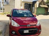 Cần bán Hyundai Grand i10 1.0AT đời 2015, màu đỏ, nhập khẩu xe gia đình, giá tốt