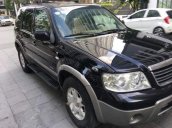 Cần bán xe Ford Escape XLT AT đời 2005, màu đen như mới