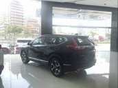 Bán Honda CR V năm 2019, màu đen, nhập khẩu, giá tốt