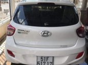 Bán ô tô Hyundai Grand i10 sản xuất 2015, màu trắng, xe nhập xe gia đình giá cạnh tranh