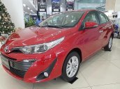 Bán ô tô Toyota Vios 1.5G sản xuất năm 2019, màu đỏ, 586tr
