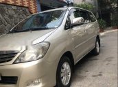 Bán Toyota Innova năm sản xuất 2009, màu vàng cát, nhập khẩu nguyên chiếc