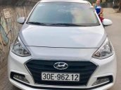 Cần bán gấp Hyundai Grand i10 1.2AT sản xuất 2017, màu trắng chính chủ, giá 415tr