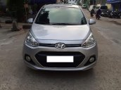 Bán Hyundai Grand i10 1.2AT sản xuất năm 2014, màu bạc, nhập khẩu chính chủ, giá chỉ 368 triệu