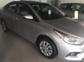 Bán xe Hyundai Accent Base năm sản xuất 2019, màu bạc