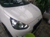 Bán ô tô Mitsubishi Mirage năm 2016, màu trắng, độ mới 95%, đã đi 59000 km