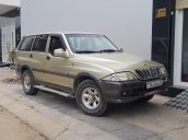 Bán Ssangyong Musso 1 cầu sau, đời 2004, đăng ký lần đầu lăn bánh 2009