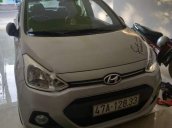 Bán xe Hyundai Grand i10 1.2MT năm 2015, màu bạc, full bản cao cấp