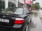 Xe Toyota Vios 1.5G năm 2004, màu đen 