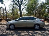 Cần bán xe Toyota Vios 1.5MT đời 2018, màu vàng cát bán 505 triệu