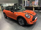 Bán xe Mini Cooper S 5 cửa 2018, màu cam nhập khẩu nguyên chiếc - Ưu đãi 50% phí trước bạ