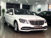 Bán Mercedes S450 2018 màu trắng - xe chính hãng đã qua sử dụng