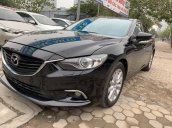 Bán Mazda 6 2.0 đời 2016, màu đen Hà Nội
