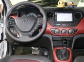 Bán Hyundai Grand i10 1.2AT sản xuất 2018, màu bạc