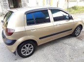 Bán Hyundai Getz 1.1MT đời 2008, màu vàng, ghế da trần nỉ theo xe, vô lăng gật gù, túi khí an toàn