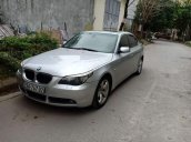 Cần bán lại xe BMW 5 Series 525i AT đời 2005, màu bạc, nhập khẩu, 350 triệu