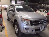 Bán ô tô Ford Ranger XLT 2.2 MT 4X4 đời 2013, màu bạc, xe nhập