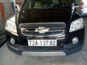 Bán Chevrolet Captiva MT năm 2008, màu đen, ngay một đời chủ đăng ký mua mới