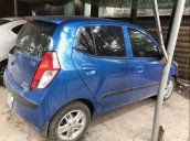 Cần bán Hyundai i10 năm sản xuất 2010, màu xanh lam, nhập khẩu còn mới