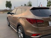 Bán xe Hyundai Santa Fe 2.4L 4WD sản xuất năm 2017, màu nâu