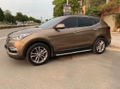 Bán xe Hyundai Santa Fe 2.4L 4WD sản xuất năm 2017, màu nâu