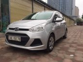 Cần bán gấp Hyundai Grand i10 MT 2016, màu bạc, nhập khẩu, biển Hà Nội, không lỗi nhỏ