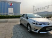 Cần bán Toyota Vios 1.5G CVT 2017, màu bạc, giá chỉ 545 triệu
