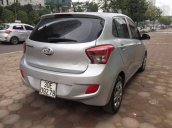 Cần bán gấp Hyundai Grand i10 MT 2016, màu bạc, nhập khẩu, biển Hà Nội, không lỗi nhỏ
