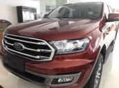 Bán xe Ford Everest sản xuất 2018, màu đỏ, xe nhập