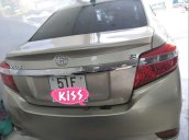 Bán Toyota Vios G 2015, màu vàng xe gia đình