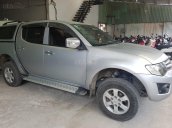 Cần bán xe Mitsubishi Triton 2009 máy dầu, 4x2 MT, màu bạc, odo 96.000Km, biển số TP